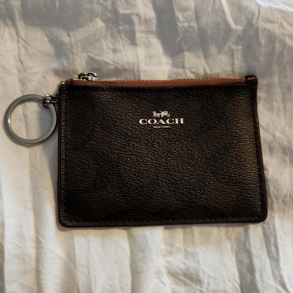 Coach card holder
